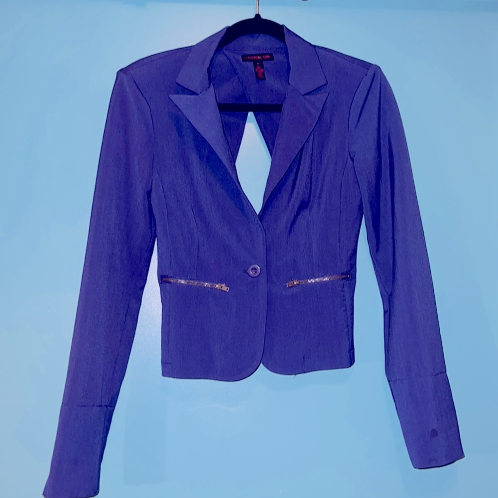 Bebe Royal Blue Blazer